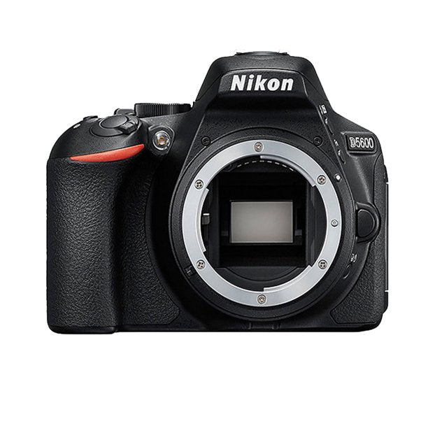 Nikon D5600 DSLR Camera (1575 ) Advanced Bundle Body W/ Bag, Extra Battery, LED Light, Mic, and More- (International Model )
