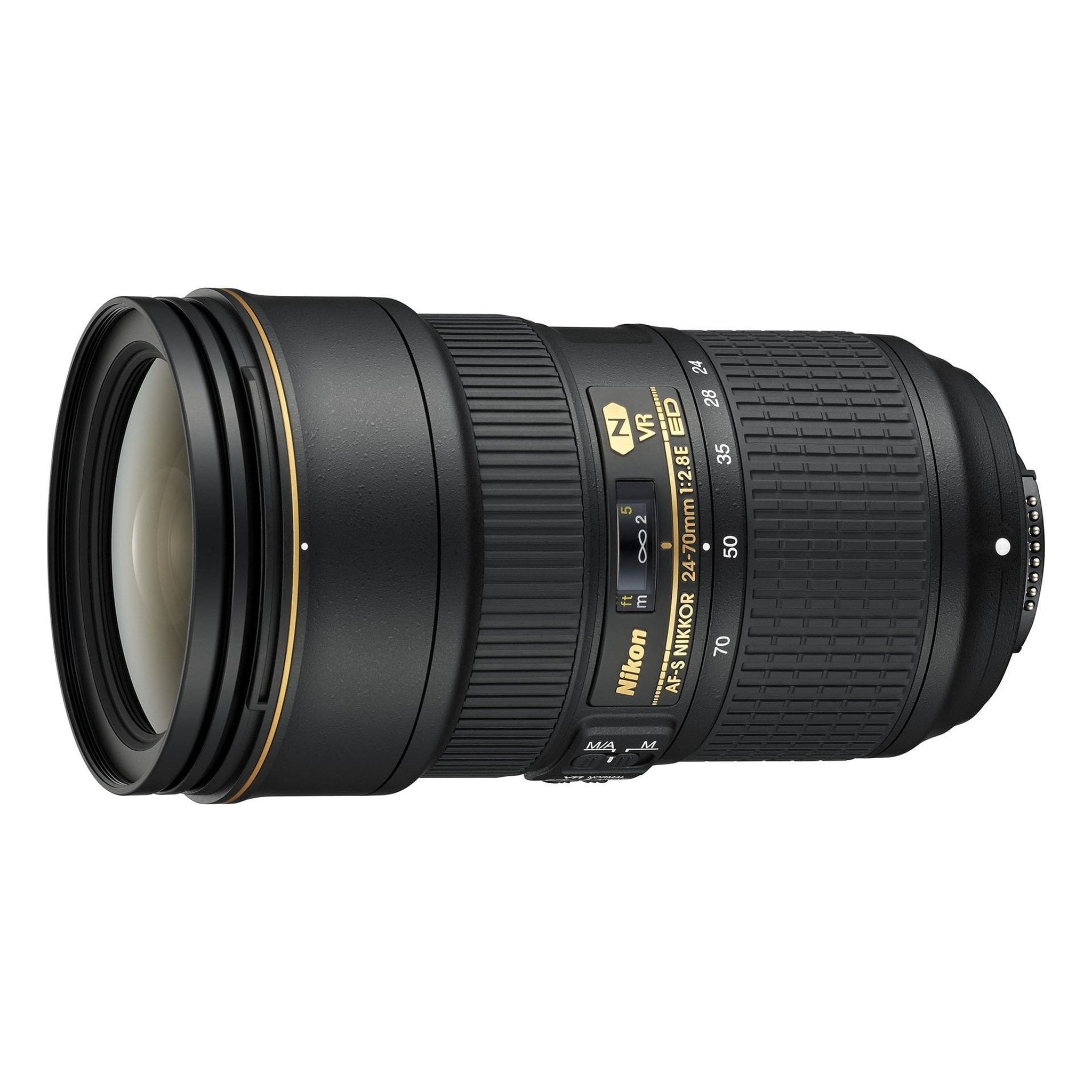 Nikon AF-S FX NIKKOR 24-70mm f/2.8E ED Vibration Reduction Zoom Lens with Auto Focus for Nikon DSLR Cameras - Used Nikon