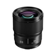 PANASONIC LUMIX S Series Camera Lens, 85mm F1.8 L Mount Interchangeable Lens for Mirrorless Full Frame Digital Cameras, S-S85, Black