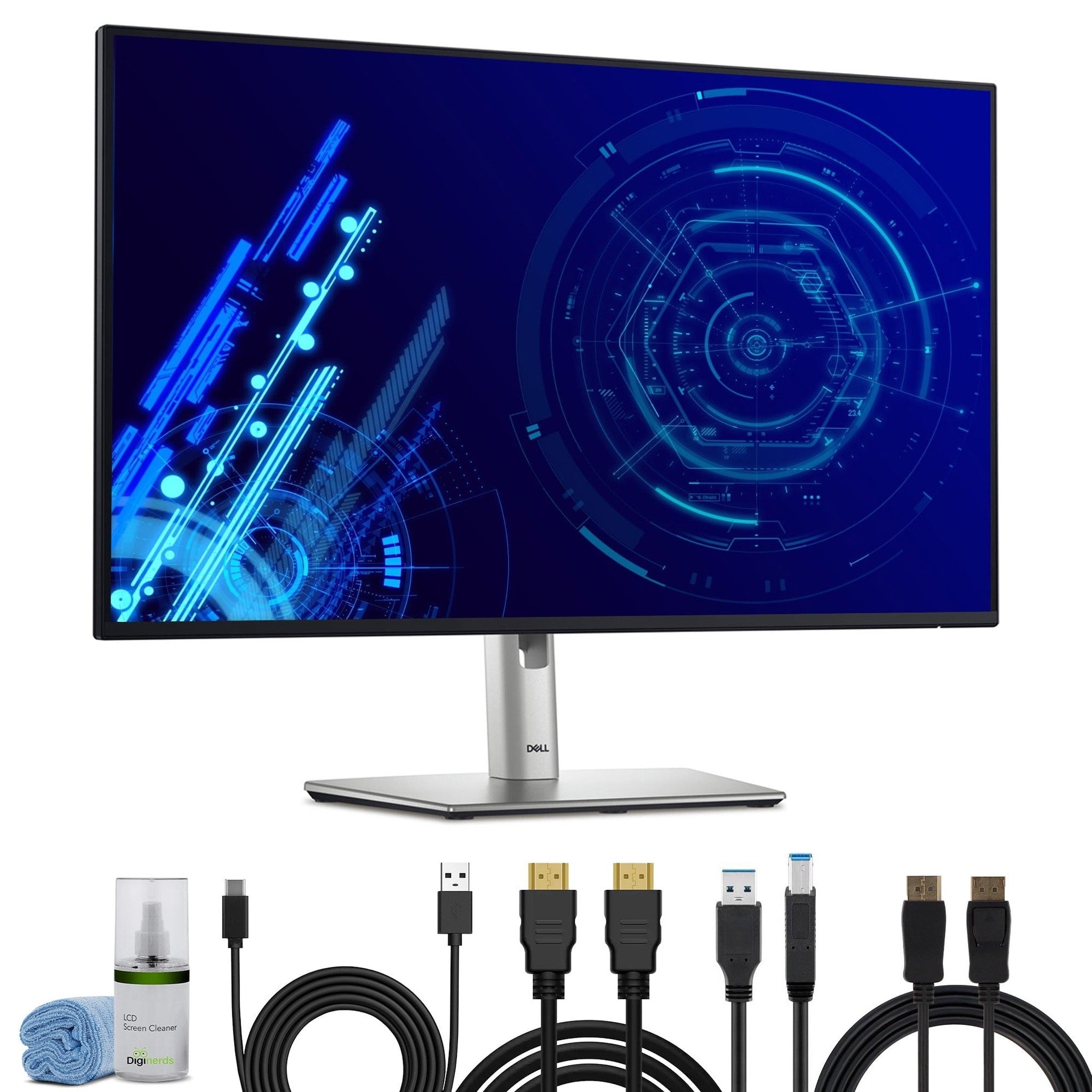 Dell P2725H 27" Full HD, 1920 x 1080 Display, 16:9 IPS, LED, 100Hz Monitor Bundle Dell