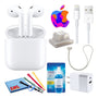 Apple AirPods with Wireless Charging 2nd Gen with Cable Ties + 2-Chargers