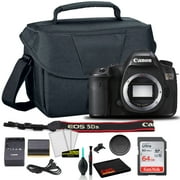 Canon EOS 5DS DSLR Camera Body Only 0581C002 + EOS Bag + Sandisk Ultra 64GB Card + Cleaning Set And More International Model