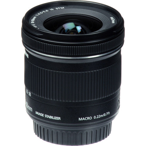 Canon EF-S 10-18mm f/4.5-5.6 IS STM Lens (International Model) with Filter Kits