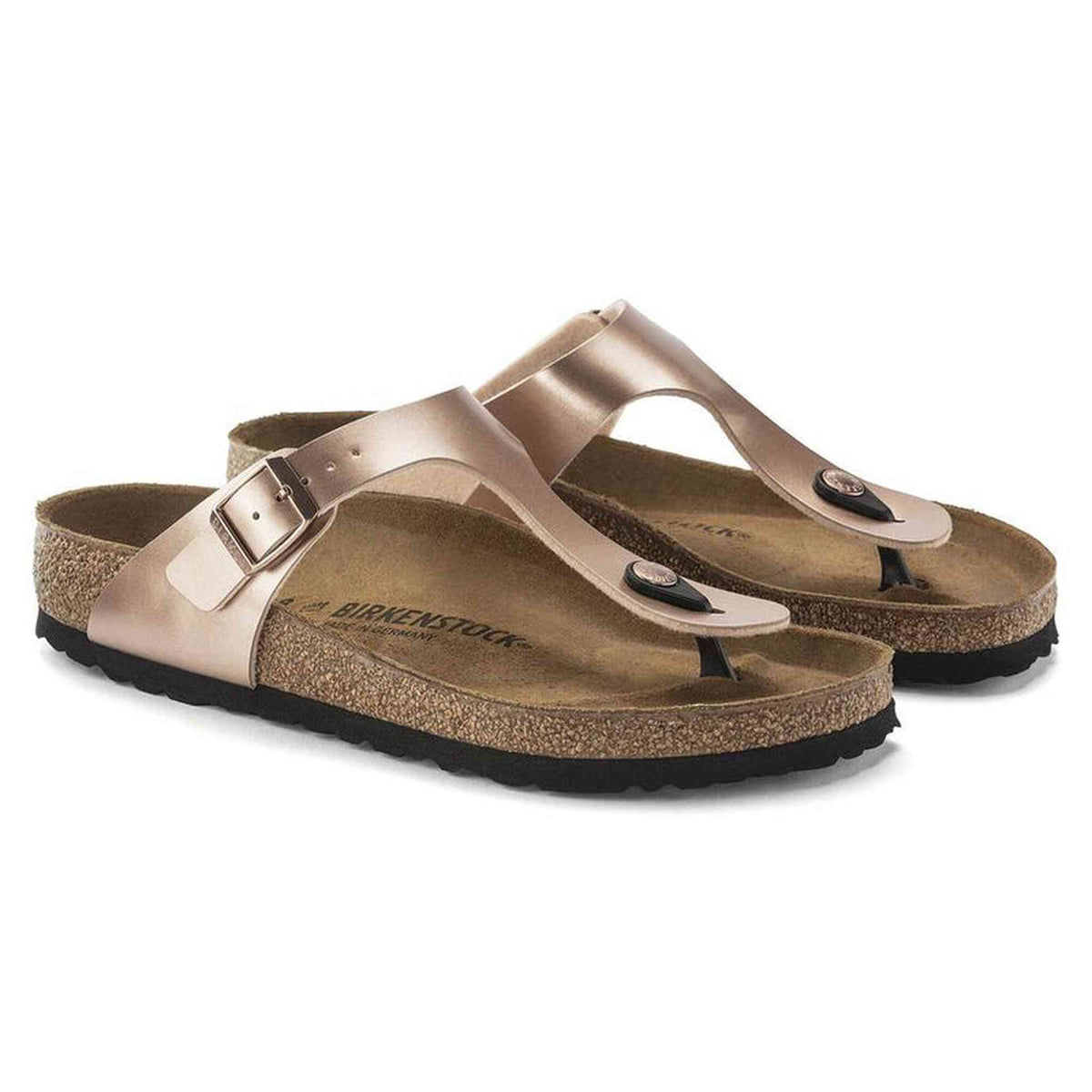 Birkenstock Unisex Gizeh BS Birko-Flor Copper Sandals 8 W / 6 M US