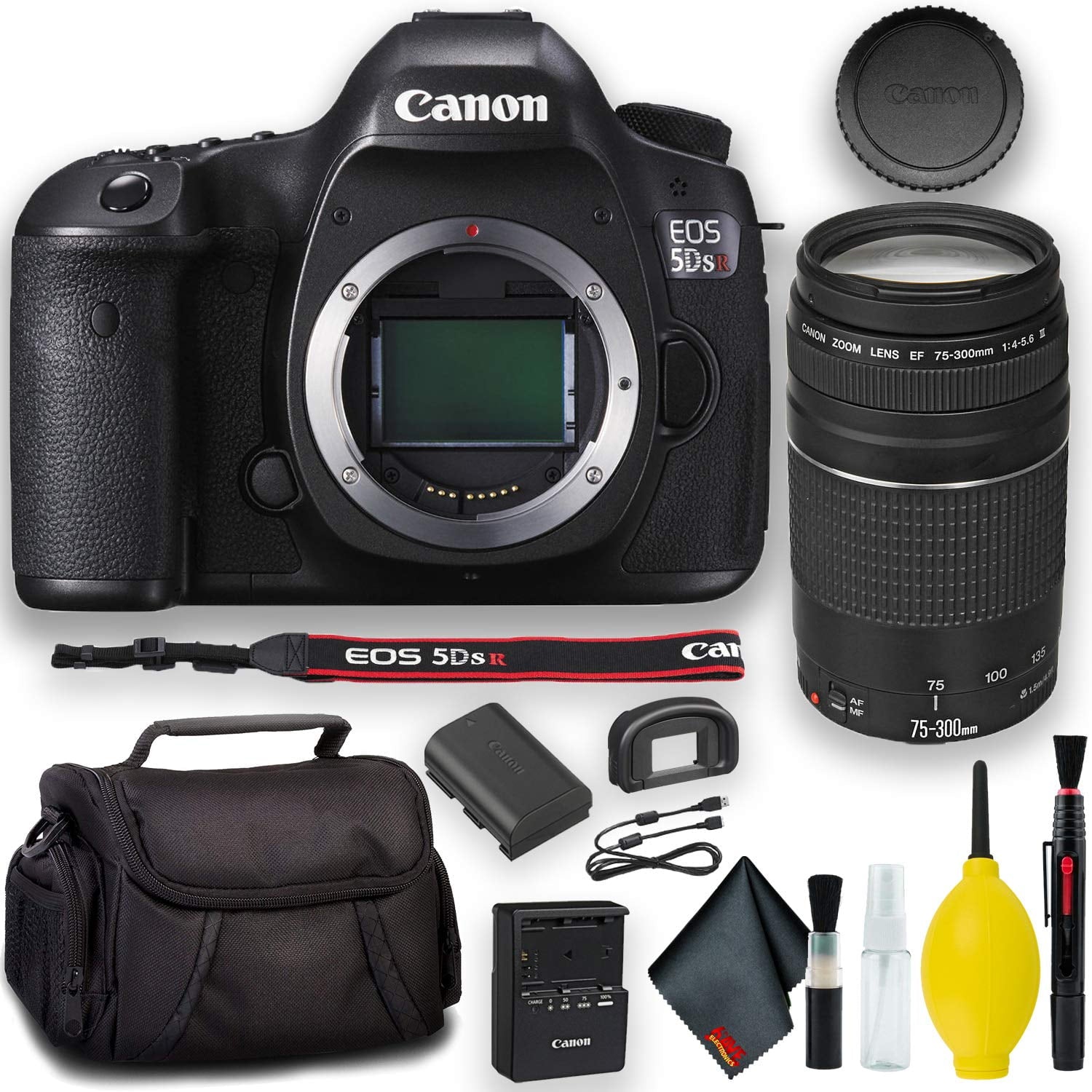 Canon EOS 5DS R DSLR Camera Standard Bundle