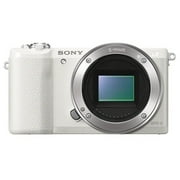 Sony Alpha a5100 Mirrorless Digital Camera White, Body Only