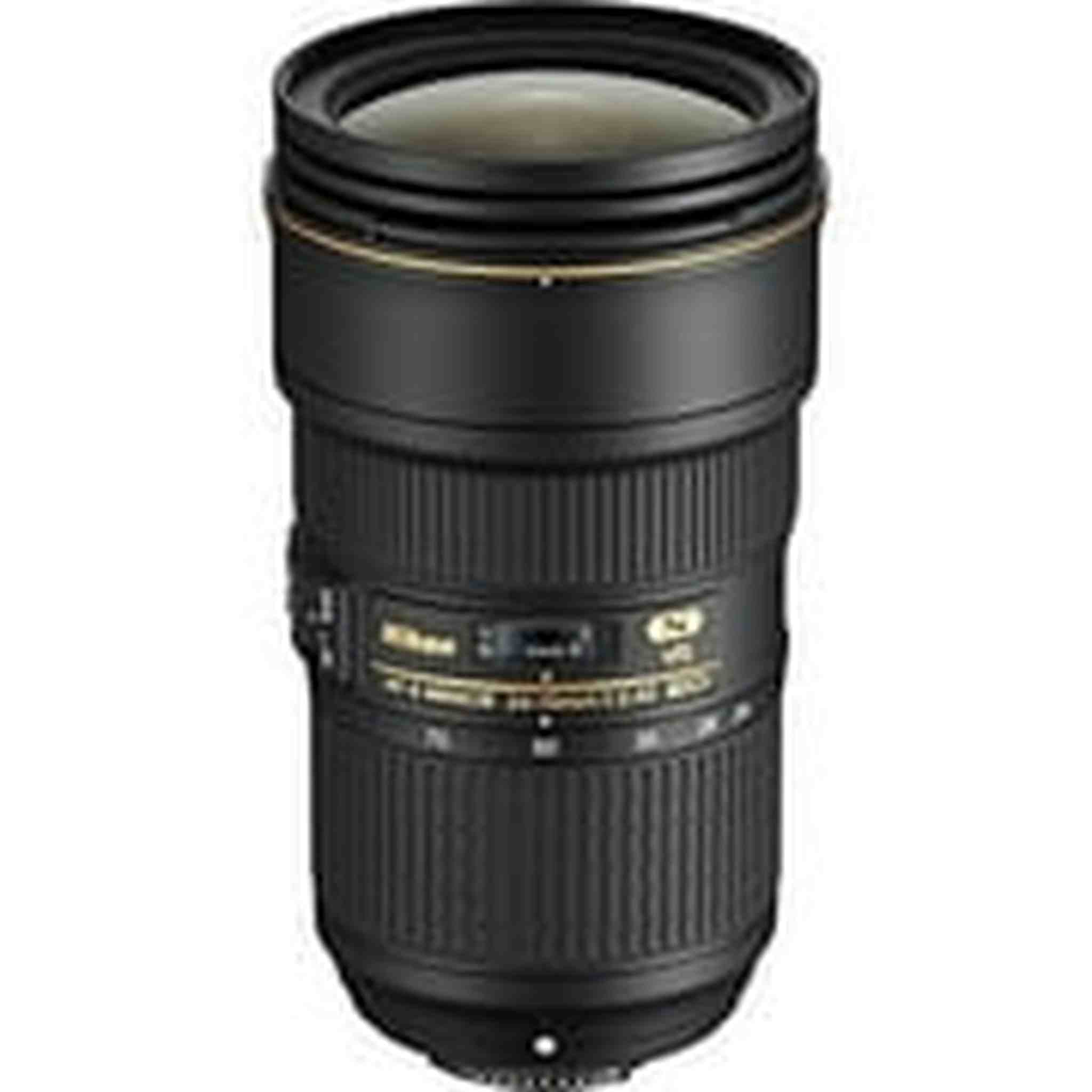 Nikon 24-70mm f/2.8E VR AF-S ED Nikkor Zoom Lens - Reconditioned Nikon