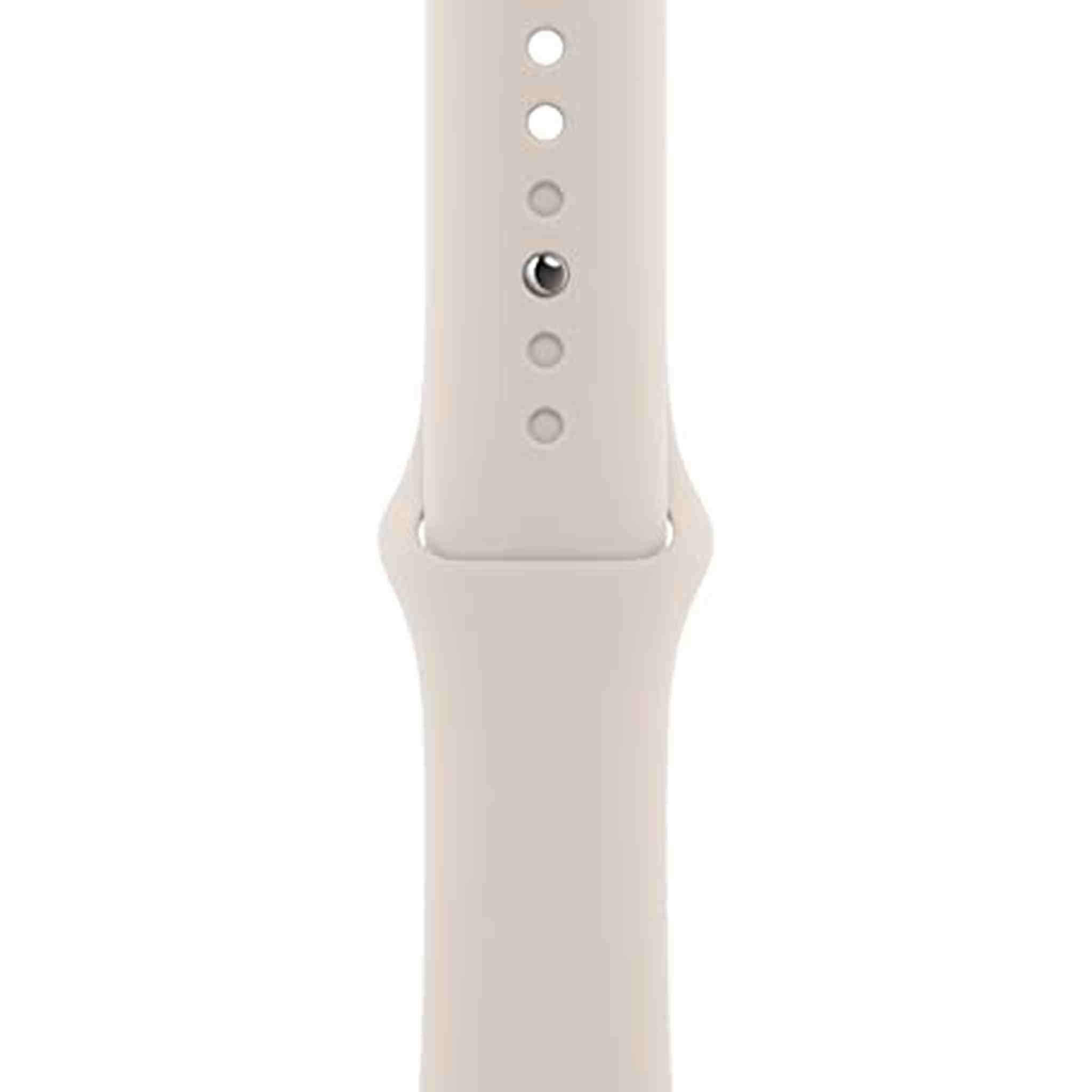 Apple Watch Band - Sport Band 45mm - Starlight - Regular Apple