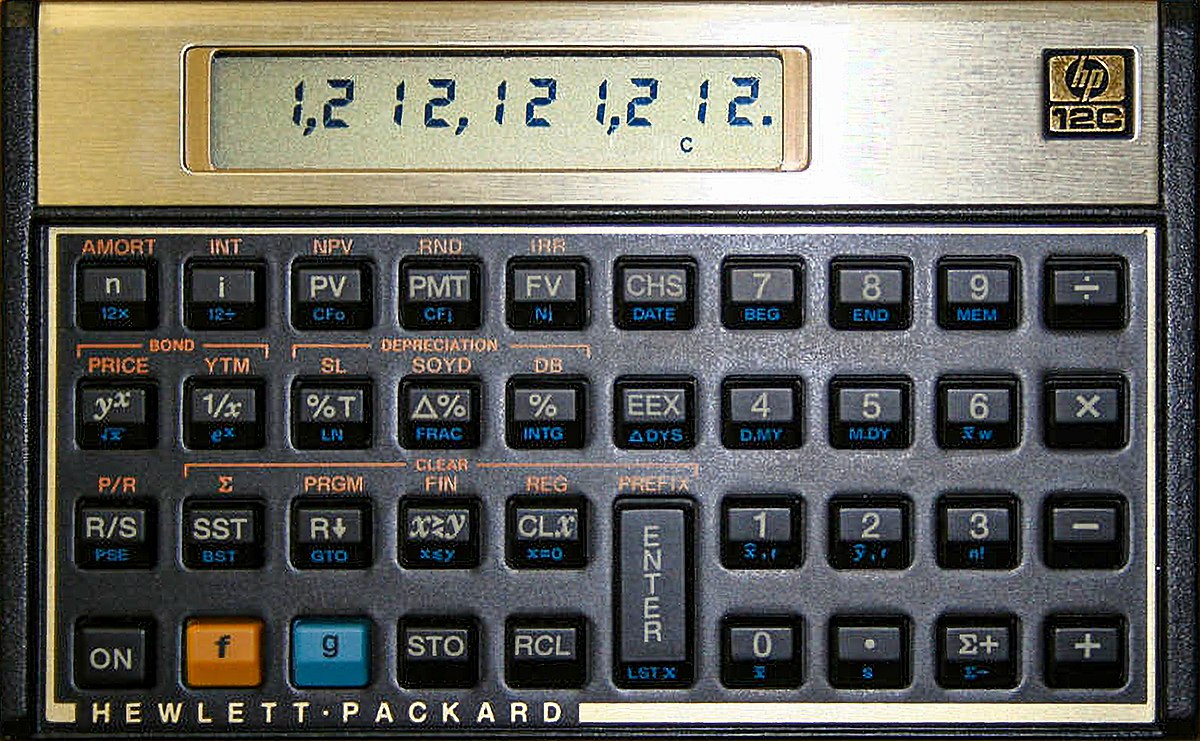 HP 12C Financial Calculator