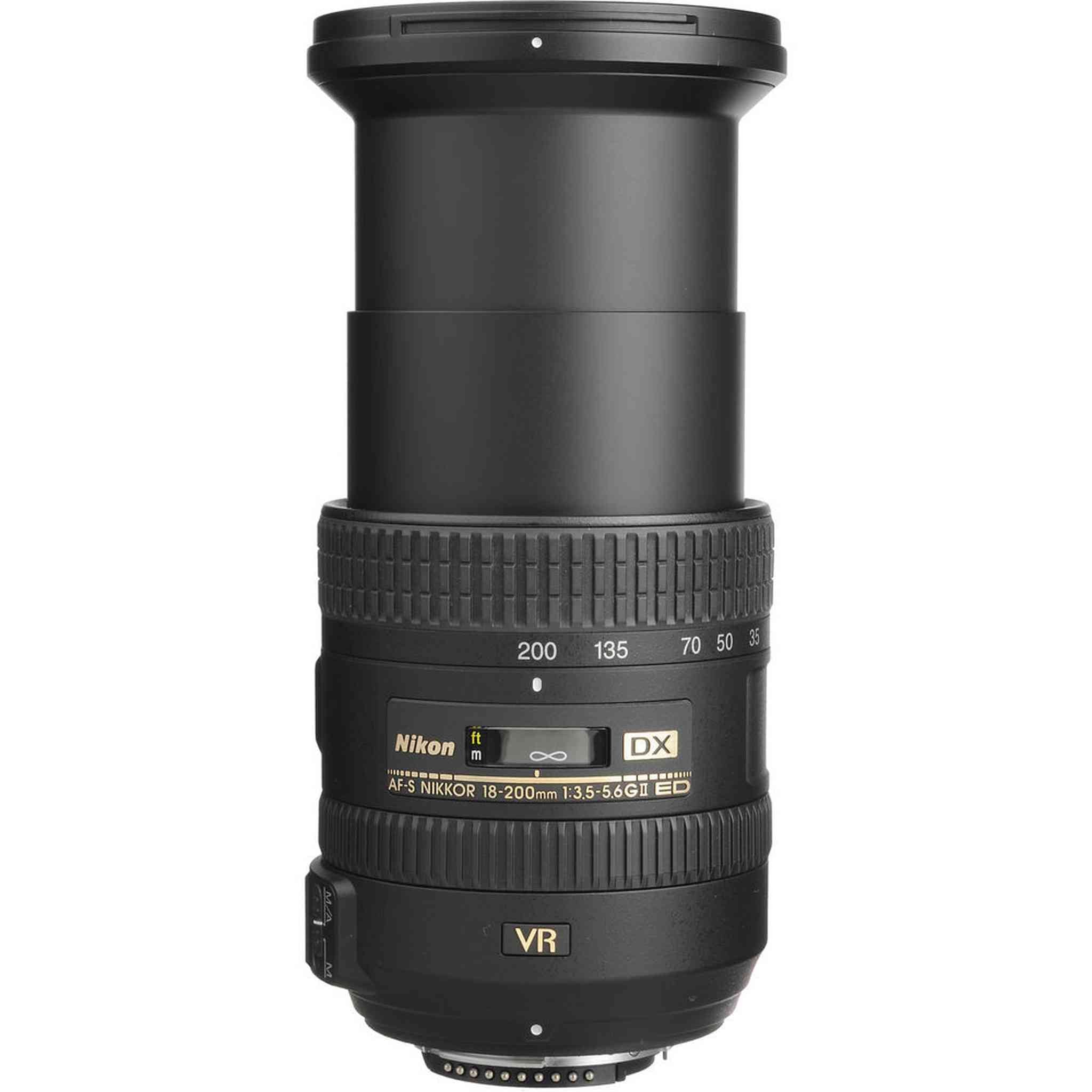 Nikon AF-S DX NIKKOR 18-200mm f/3.5-5.6G ED VR II Lens 2192 + Filter Kit - Bundle Nikon