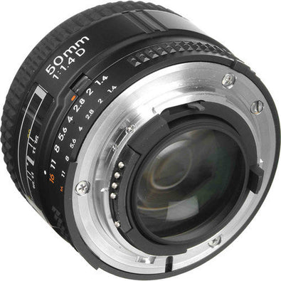 Nikon AF NIKKOR 50mm f/1.4D Lens Includes Filter Kits and Tripod Intl Model Bundle