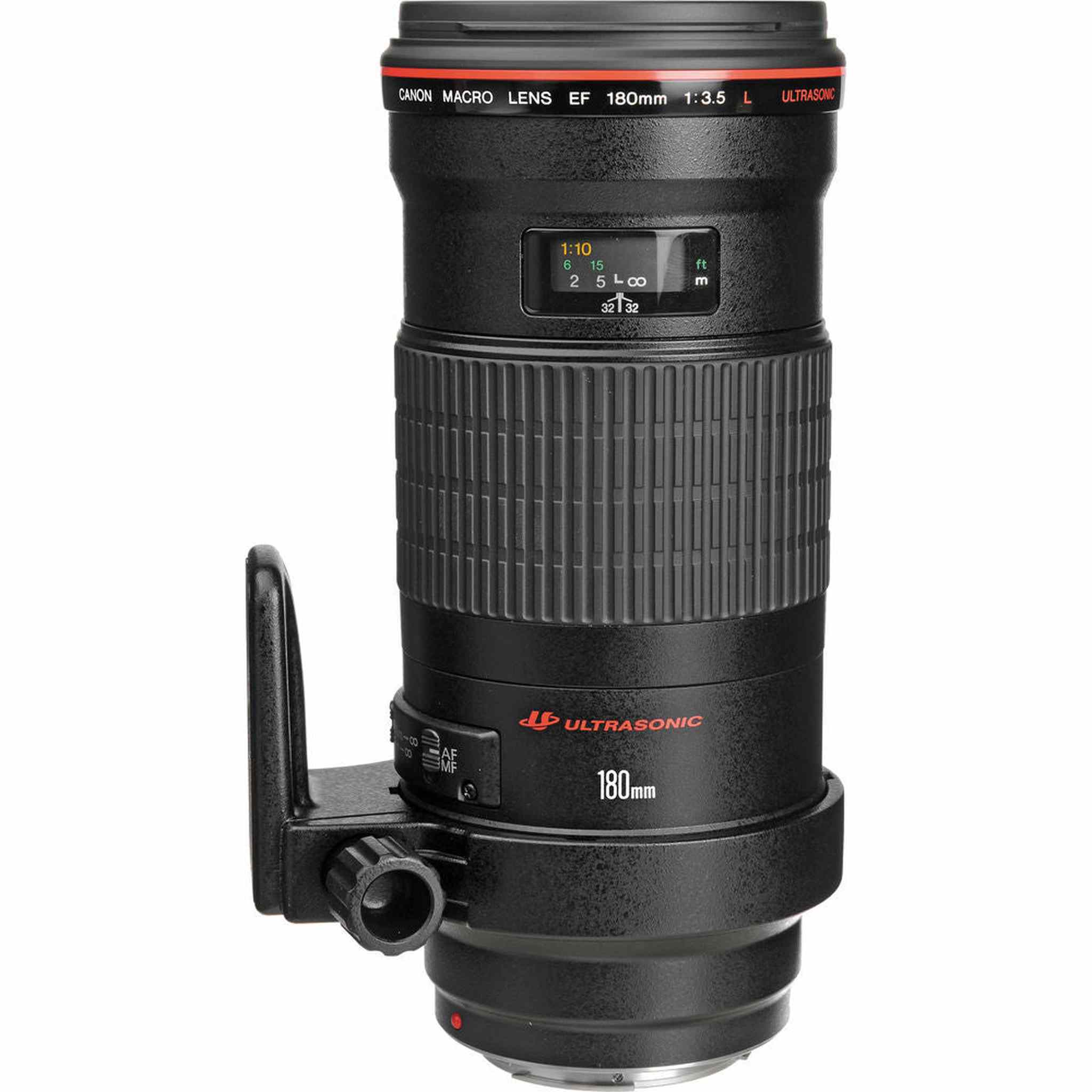 Canon EF 180mm f/3.5L Macro USM Lens +3 piece Filter kit + Cleaning Kit Canon