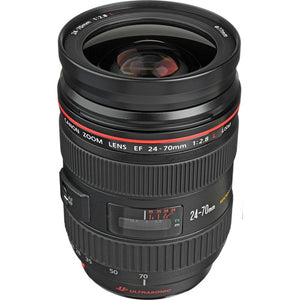 Canon EF 24-70mm f/2.8L USM Standard Zoom Lens for Canon SLR Cameras - Bundle