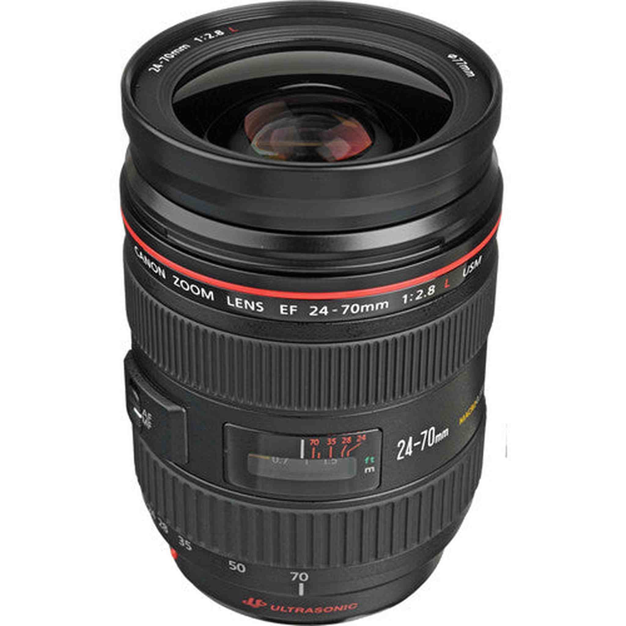 Canon EF 24-70mm f/2.8L USM Standard Zoom Lens for Canon SLR Cameras - Bundle