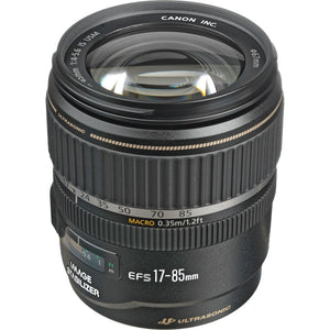 Canon EF-S 17-85mm f/4-5.6 IS USM Lens with Filter kit + Cleaning Kit + More