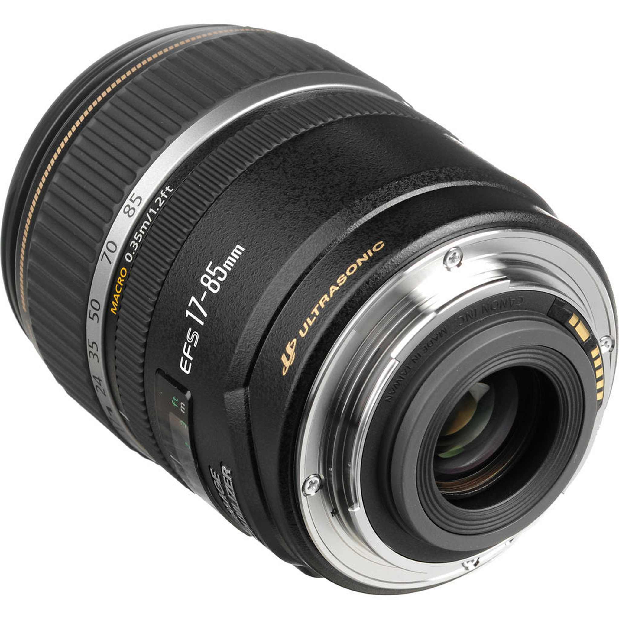 Canon EF-S 17-85mm f/4-5.6 IS USM Lens with Filter kit + Cleaning Kit + More Canon