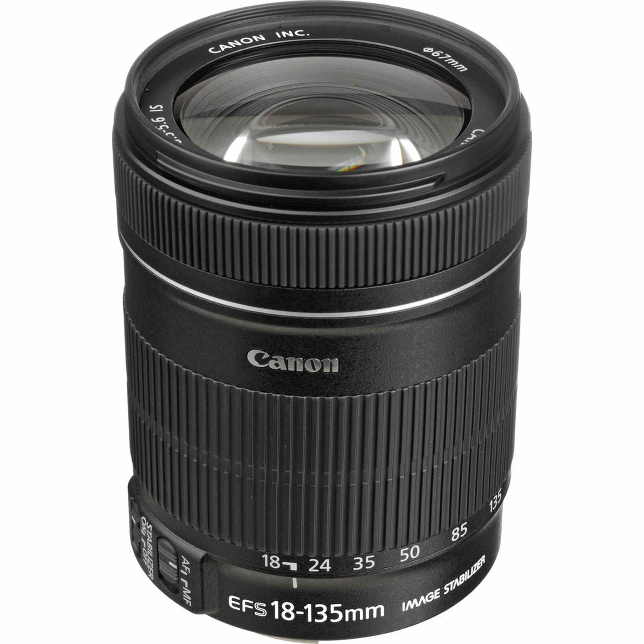 Canon EF-S 18-135mm f/3.5-5.6 IS Lens with Filter Kit Cleaning Kit + More Canon