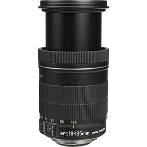 Canon EF-S 18-135mm f/3.5-5.6 IS Lens with Filter Kit Cleaning Kit + More - Reconditioned