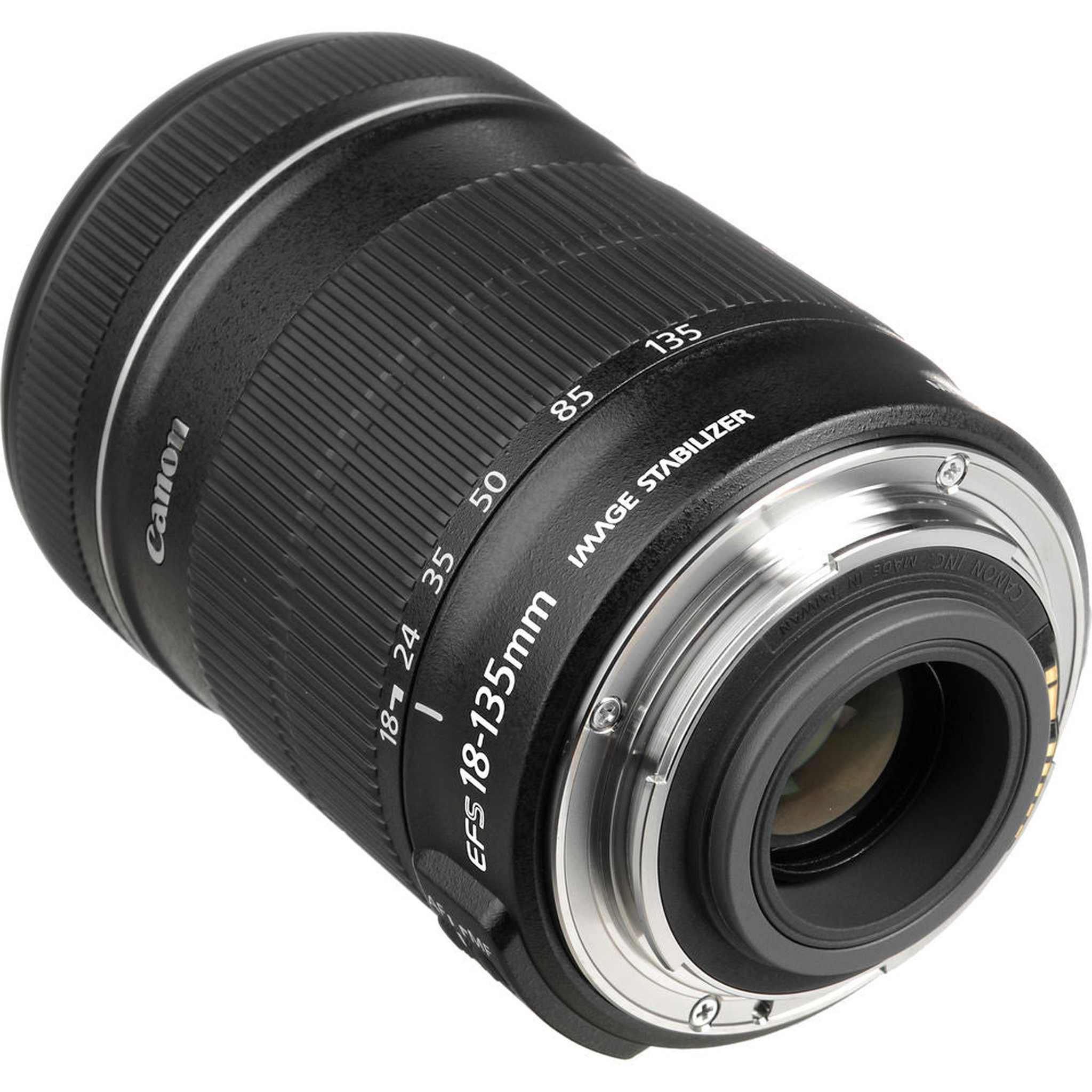 Canon EF-S 18-135mm f/3.5-5.6 IS Lens with Filter Kit Cleaning Kit + More Canon