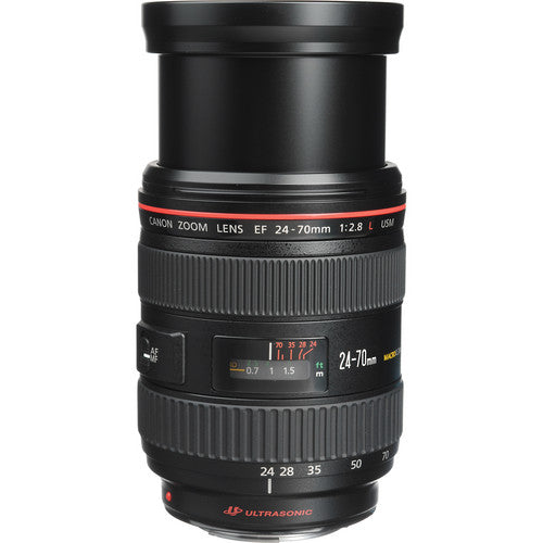 Canon EF 24-70mm f/2.8L USM Standard Zoom Lens for Canon SLR Cameras - Bundle