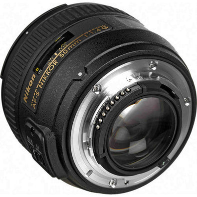 Nikon AF-S NIKKOR 50mm f/1.4G Lens INTL Model with Padded Case and Filters