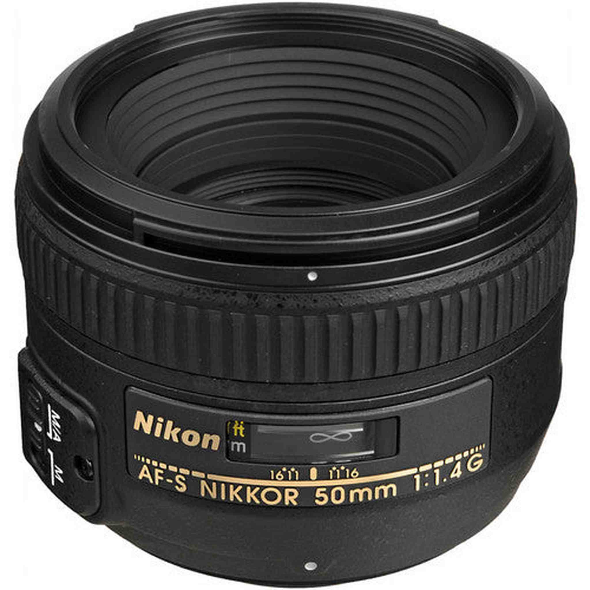 Nikon AF-S NIKKOR 50mm f/1.4G Lens Includes Filter Kits and Tripod Intl Model Nikon