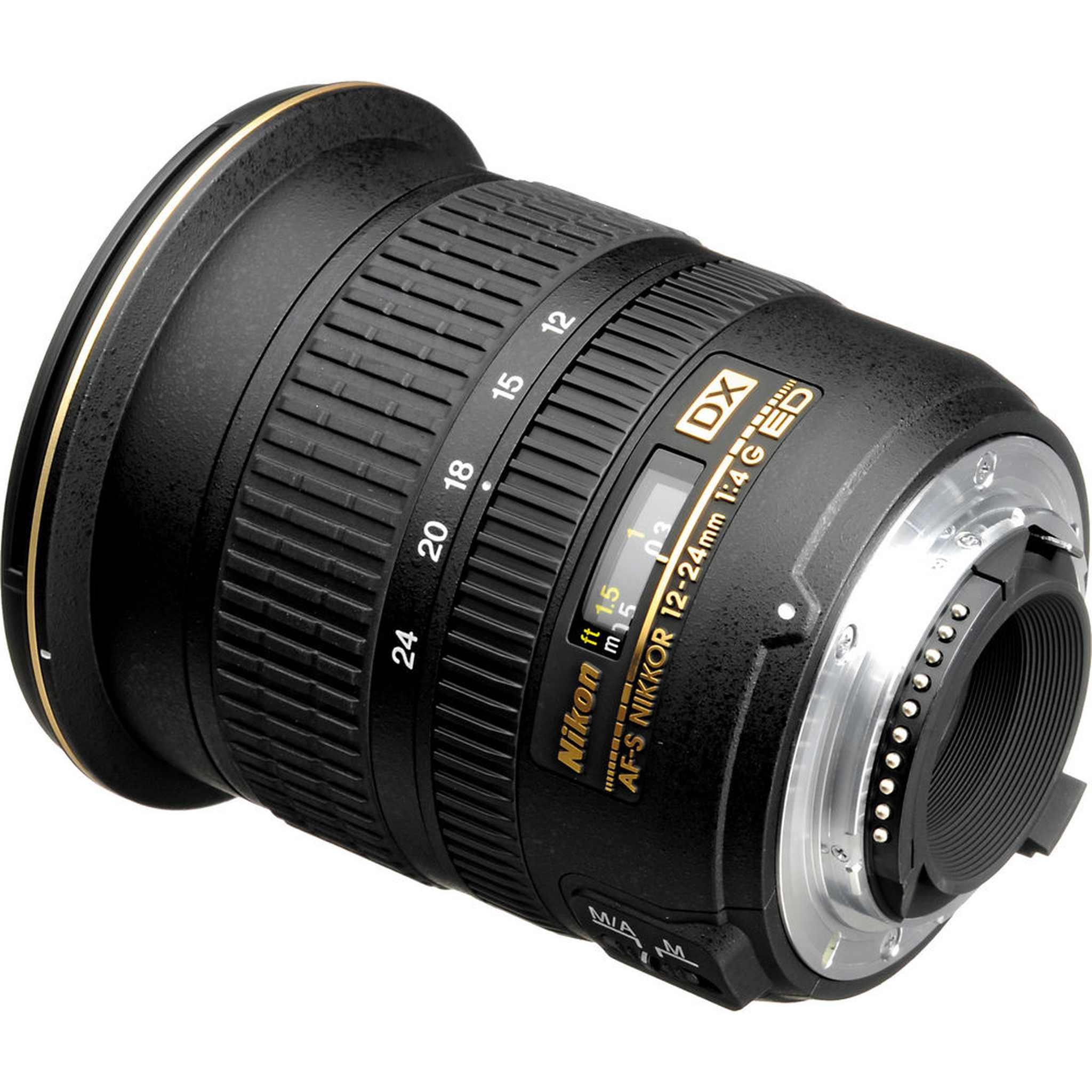 Nikon AF-S DX Zoom-12-24mm f/4G IF-ED Lens 2144 Intl Model Bundle - Reconditioned Nikon
