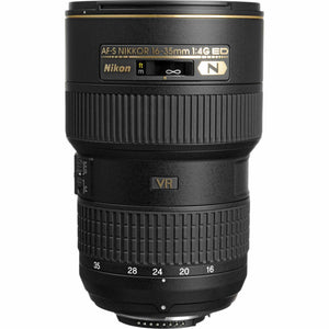 Nikon AF-S NIKKOR 16-35mm f/4G ED VR Lens 2182 + Filter Kit + Cap Keeper - Bundle Nikon