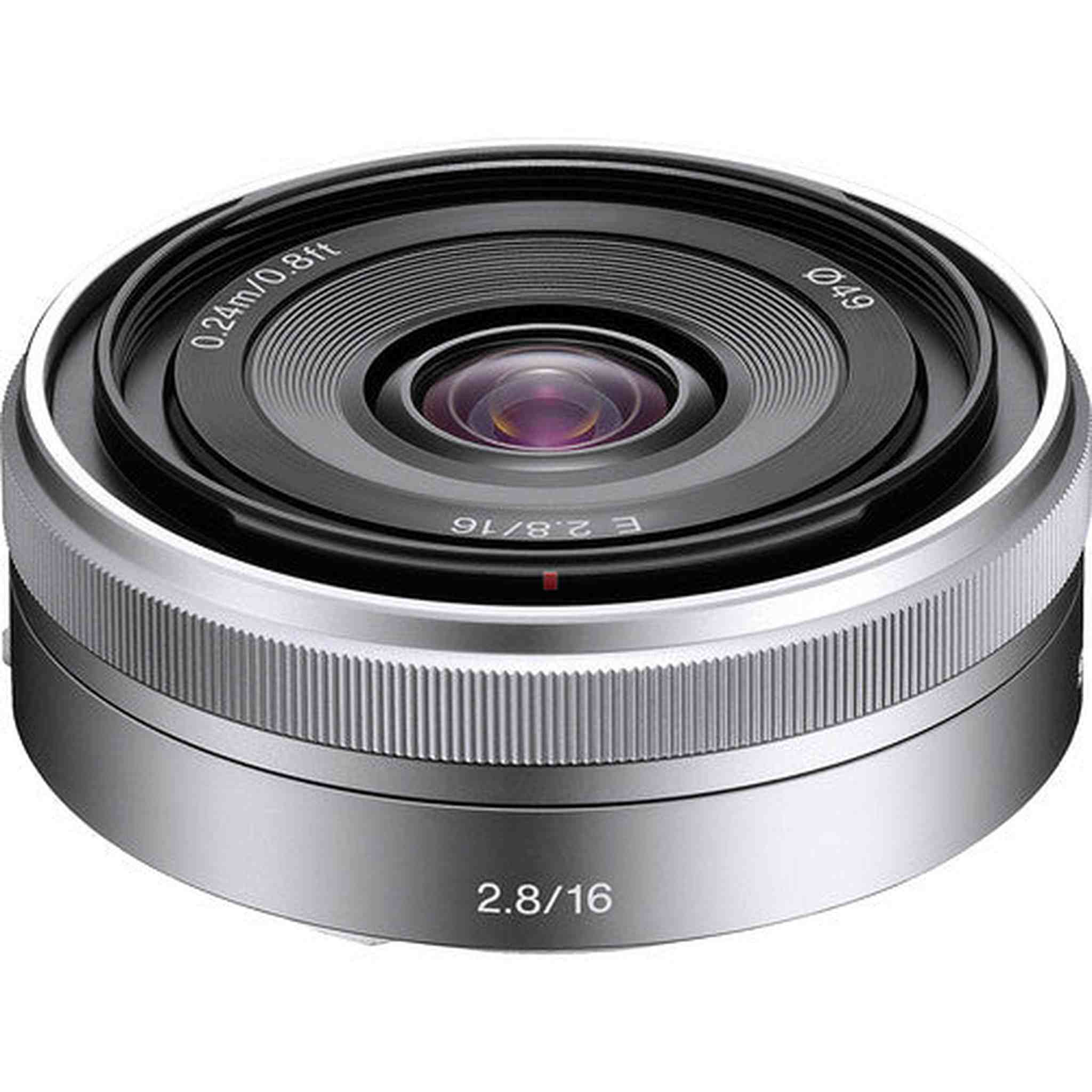 Sony SEL16F28 16mm f/2.8 Wide-Angle Lens for NEX Series Cameras - Reconditioned Sony