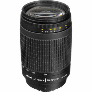 Nikon AF Zoom-70-300mm f/4-5.6G Zoom Lens 1928 Intl Model Bundle - Reconditioned