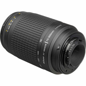 Nikon AF Zoom-70-300mm f/4-5.6G Zoom Lens 1928 Intl Model Bundle - Reconditioned