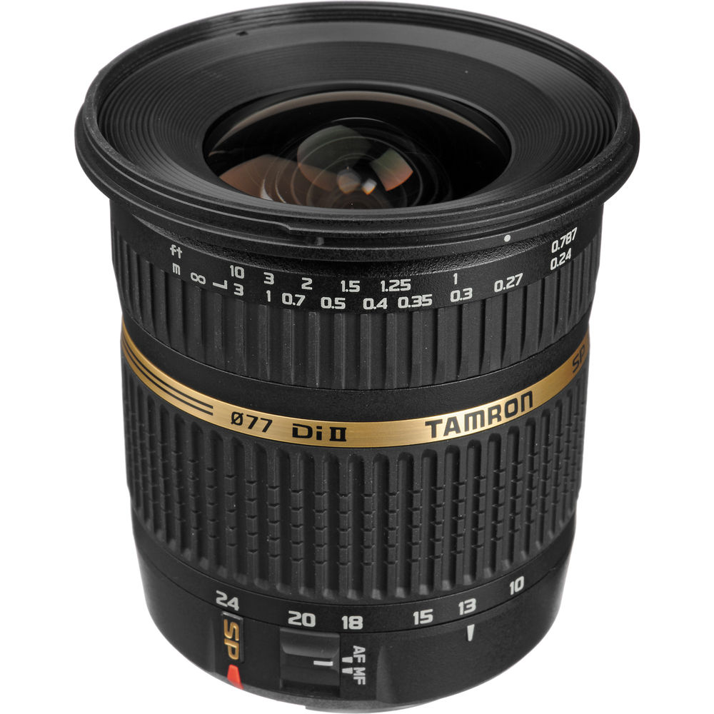 Tamron SP AF 10-24mm f / 3.5-4.5 DI II Lens For Canon + Accessories (INTL Model)