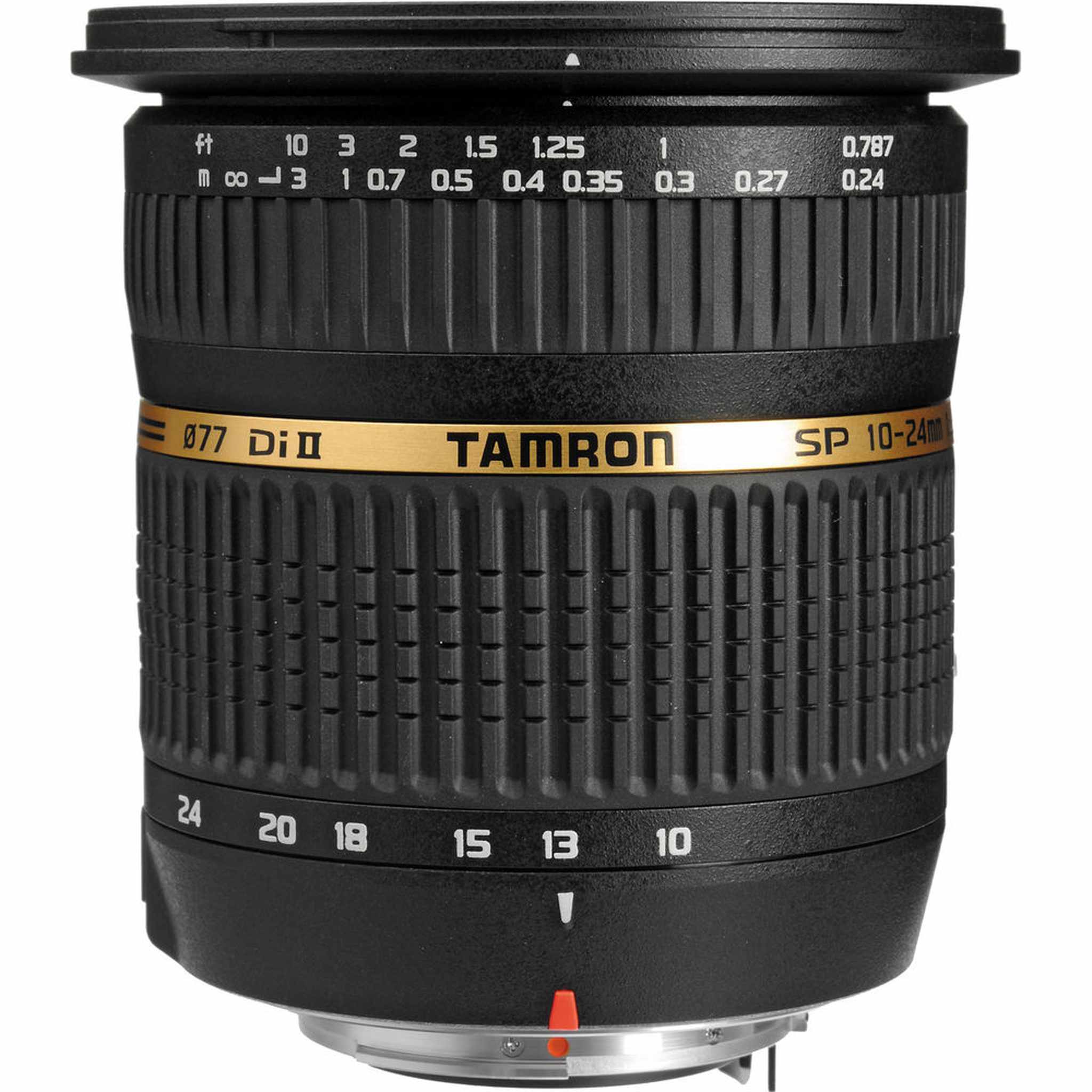 Tamron SP AF 10-24mm f / 3.5-4.5 DI II Lens For Pentax+ Accessories INT Model