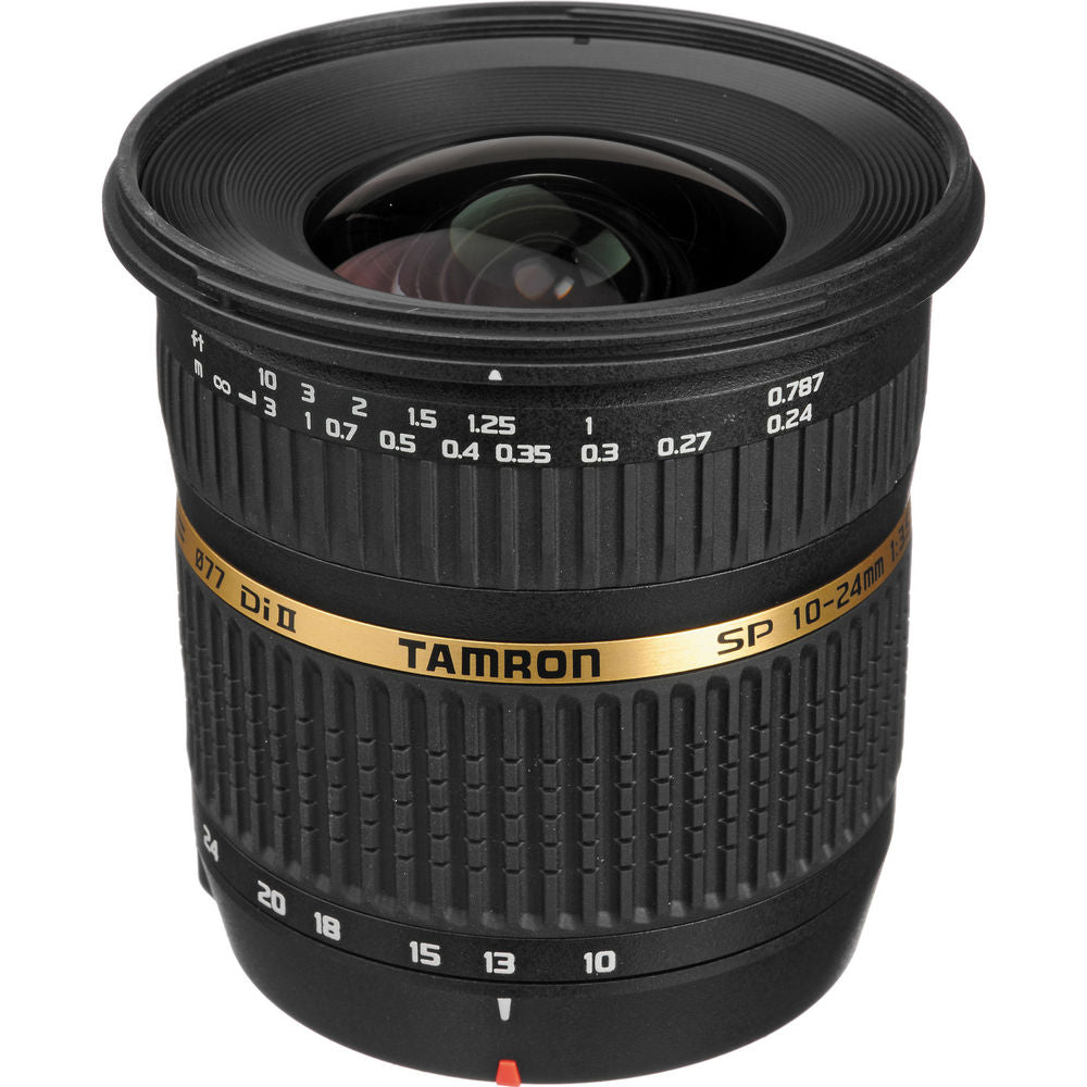 Tamron SP AF 10-24mm f / 3.5-4.5 DI II Lens For Pentax+ Accessories (INT Model)