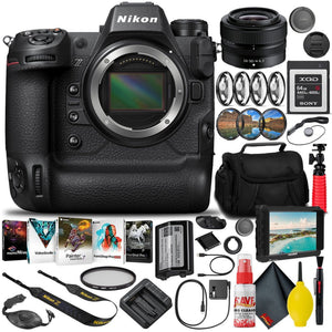 Nikon Z9 Mirrorless Camera 1669 with 24-50mm Lens + 64GB XQD Card INTL