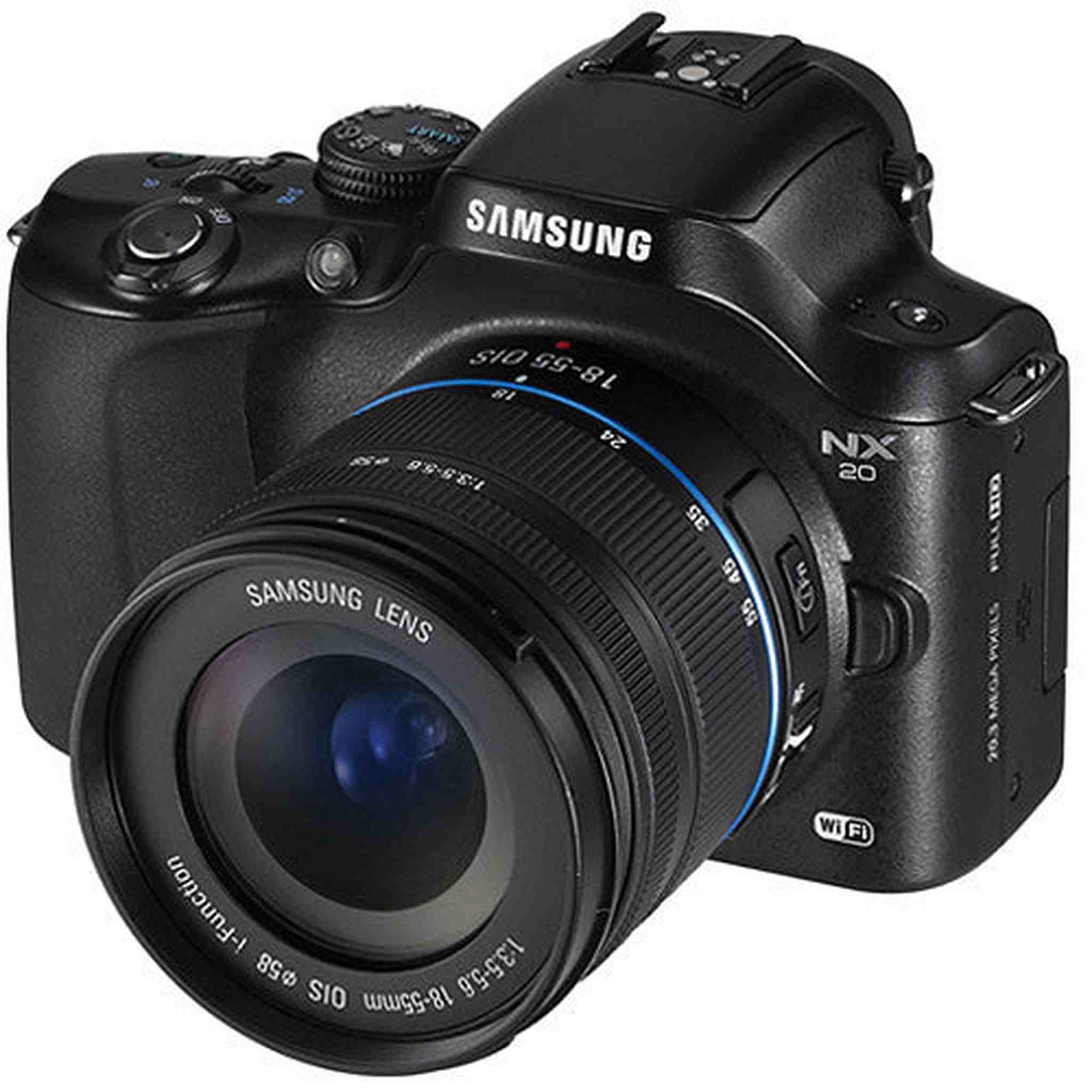 Samsung NX20 20.3 MP SLR with 3.0-Inch LCD Camera Black Samsung