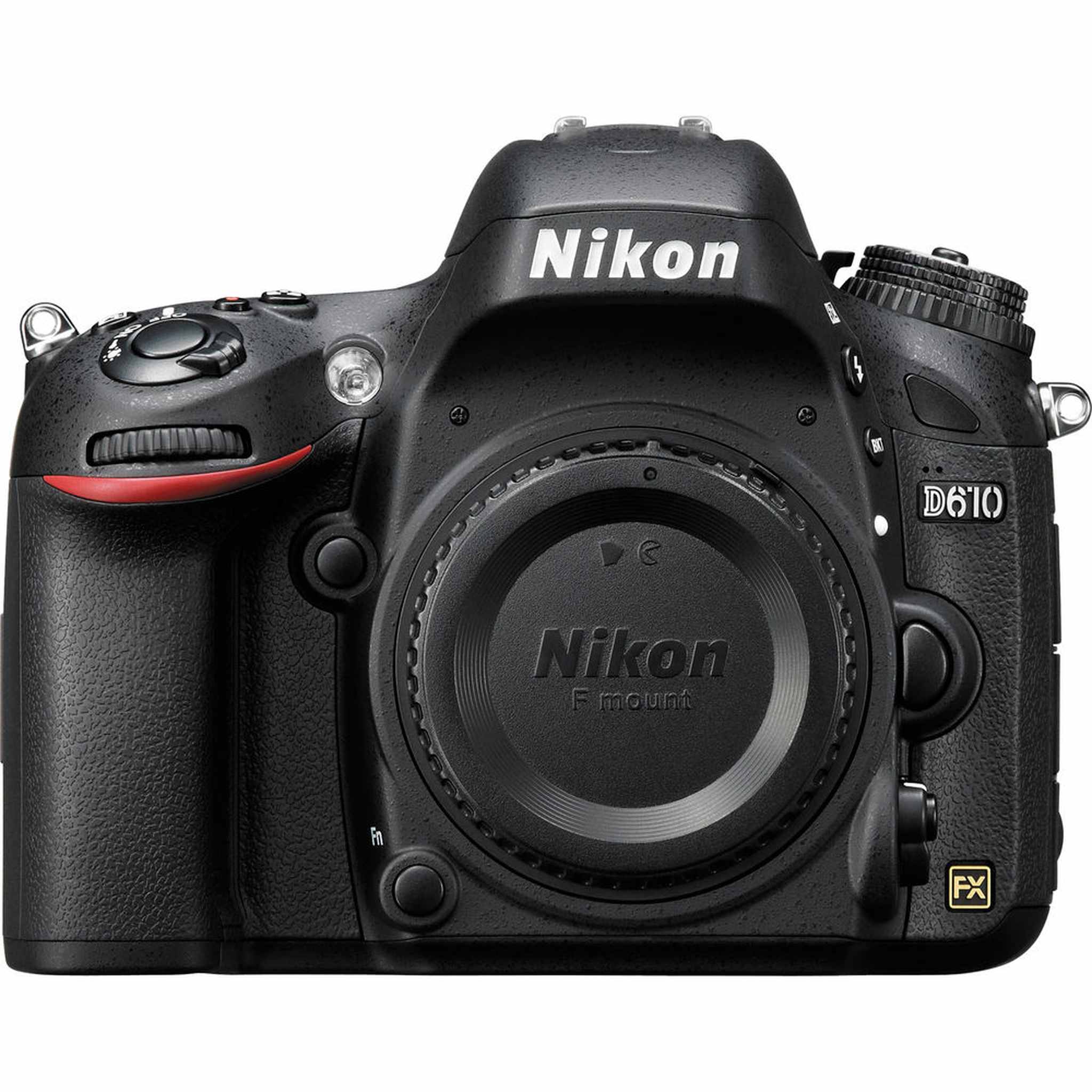 Nikon D610 Digital Camera with 18-140mm Lens 1540 + 64GB SD Card + Bag Intl - Reconditioned Nikon