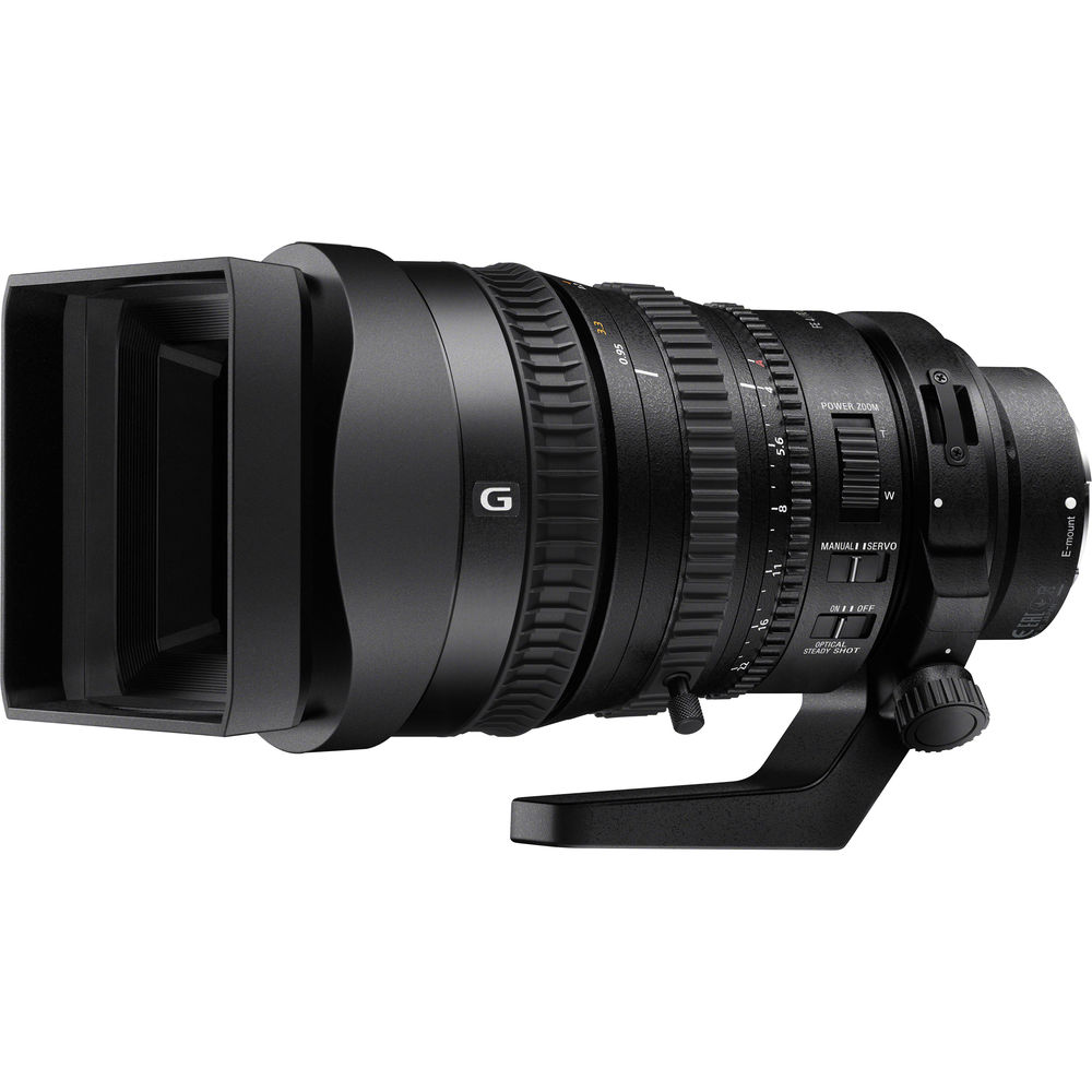 Sony FE PZ 28-135mm f/4 G OSS Lens - Cleaning Kit - Soft Padded Carrying Case - Lens Cap Keeper