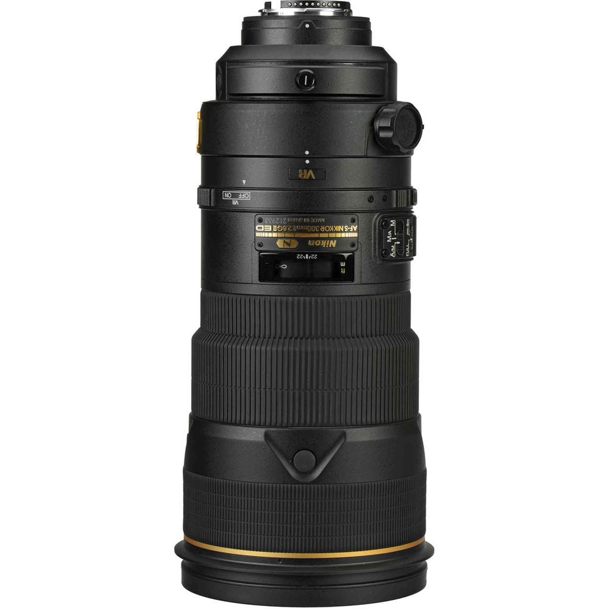 Nikon AF-S NIKKOR 300mm f/2.8G ED VR II Lens 2186 + FTZ II Adapter + 64GB Card - Bundle