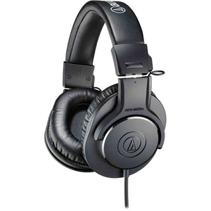 Audio-Technica ATH-M20x Professional Studio Headphones with Accessory Kit Audio-Technica