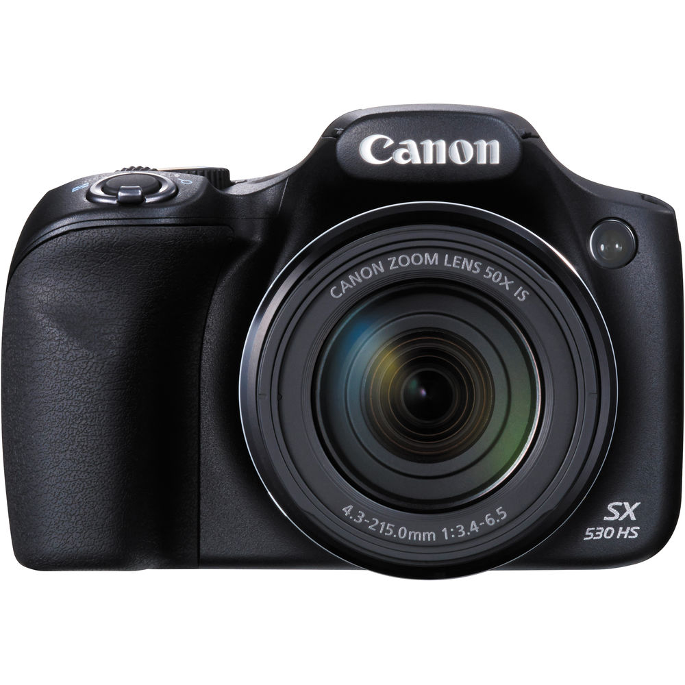 Canon PowerShot SX530 HS Digital Camera (9779B001) + 64GB Card + More