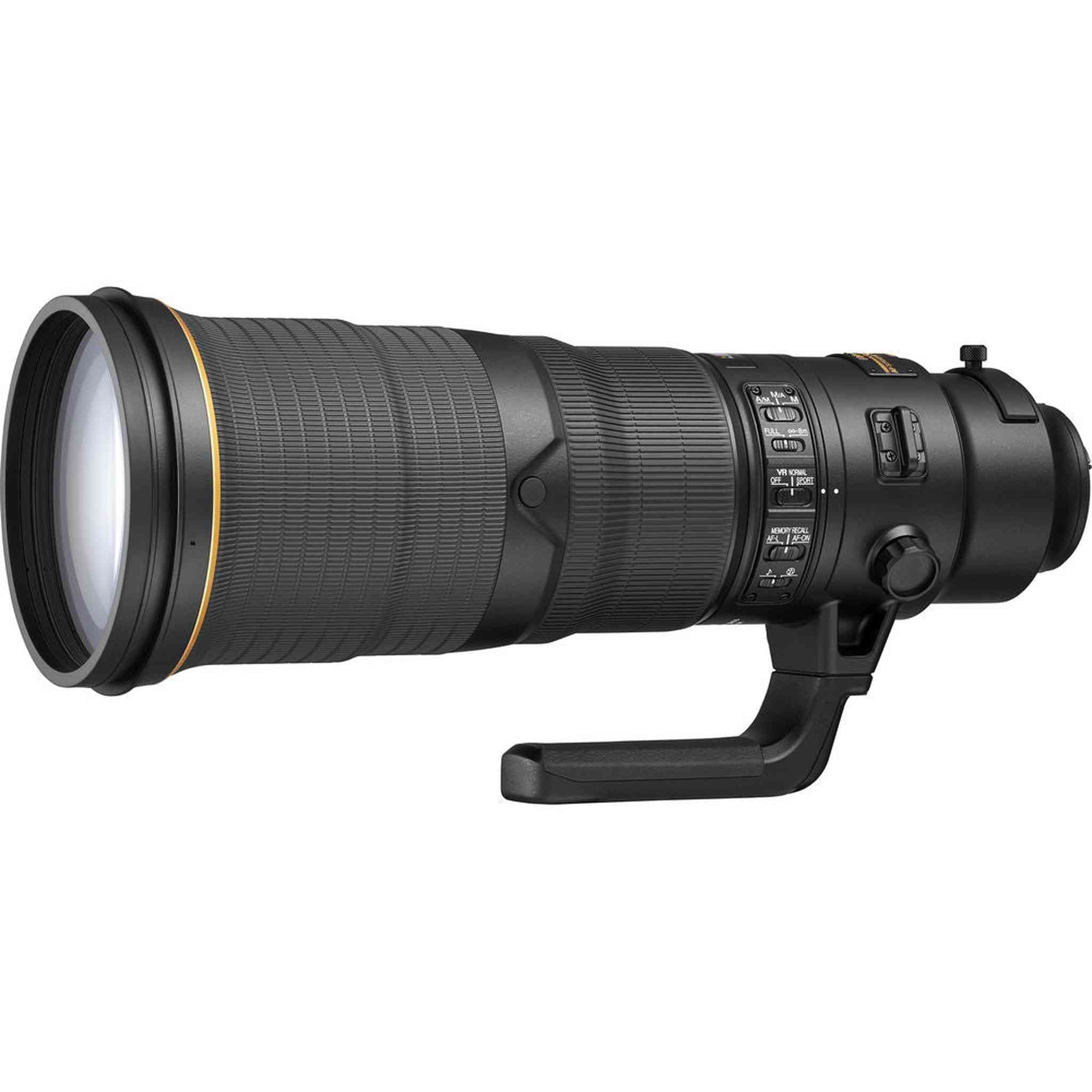 Nikon AF-S NIKKOR 500mm f/4E FL ED VR Lens 20053 + FTZ II Adapter + 64GB Card - Bundle