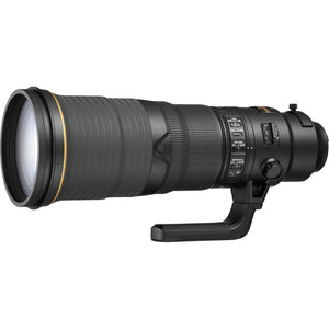 Nikon AF-S NIKKOR 500mm f/4E FL ED VR Lens 20053 + FTZ II Adapter + 64GB Card - Bundle