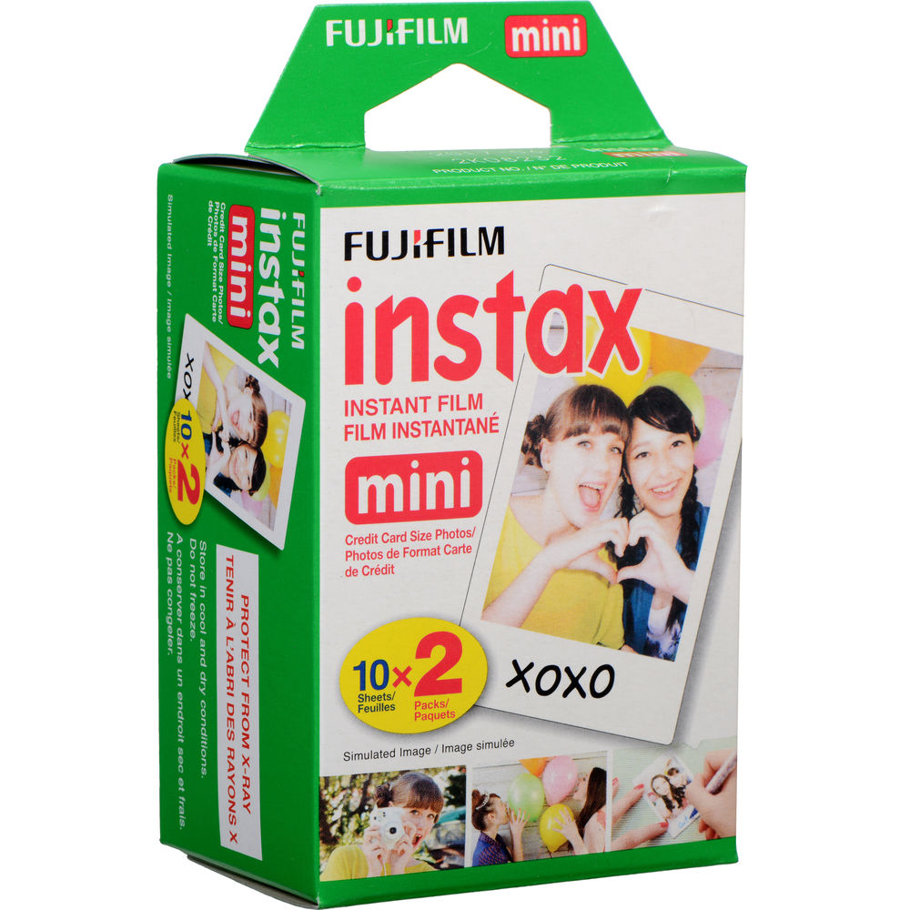 Fujifilm Instax Mini 40 Instant Film Camera with 40-Films + Bag + 4-Batteries