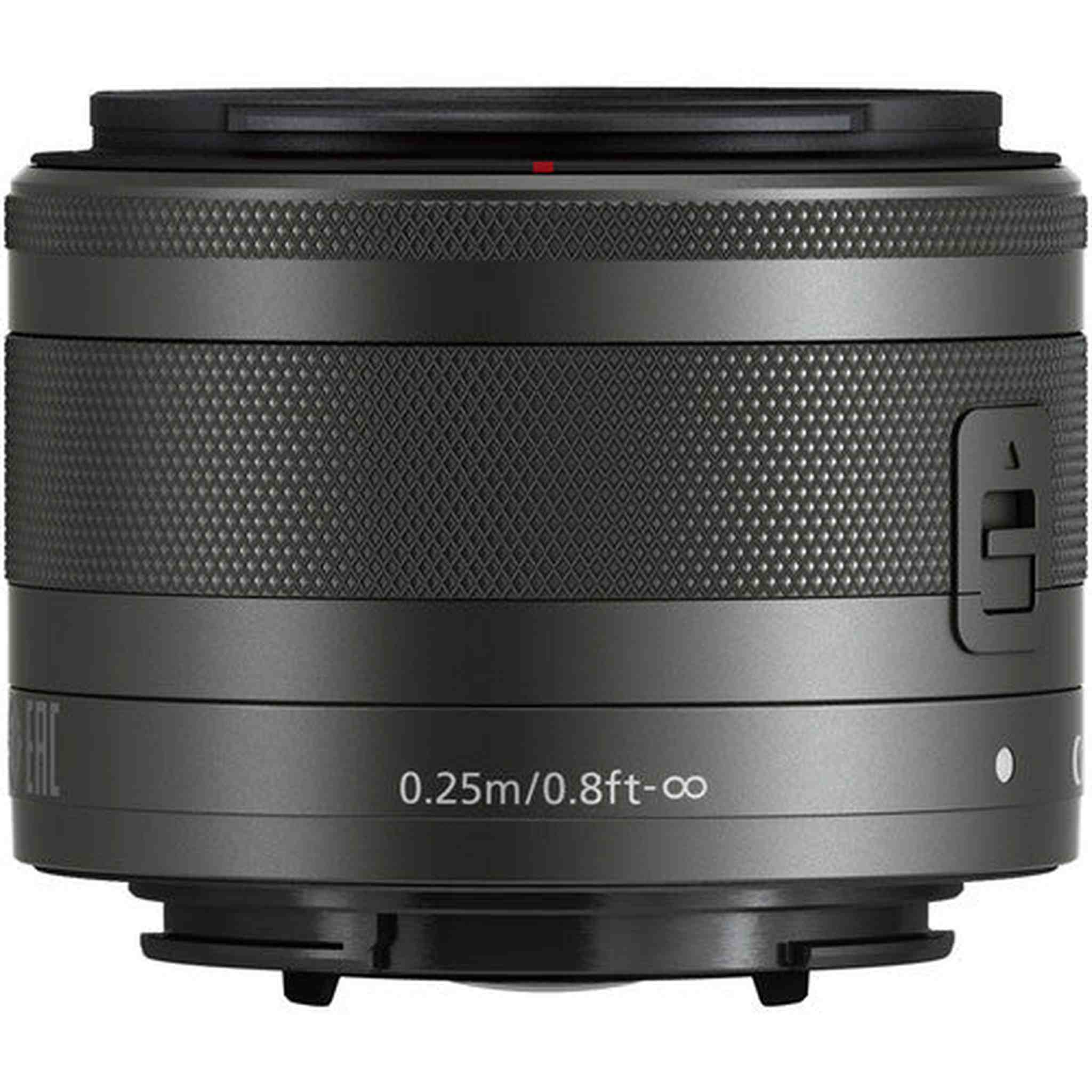 Canon EF-M 15-45mm f/3.5-6.3 IS STM Zoom Lens Graphite 0572C002 - Bundle Canon
