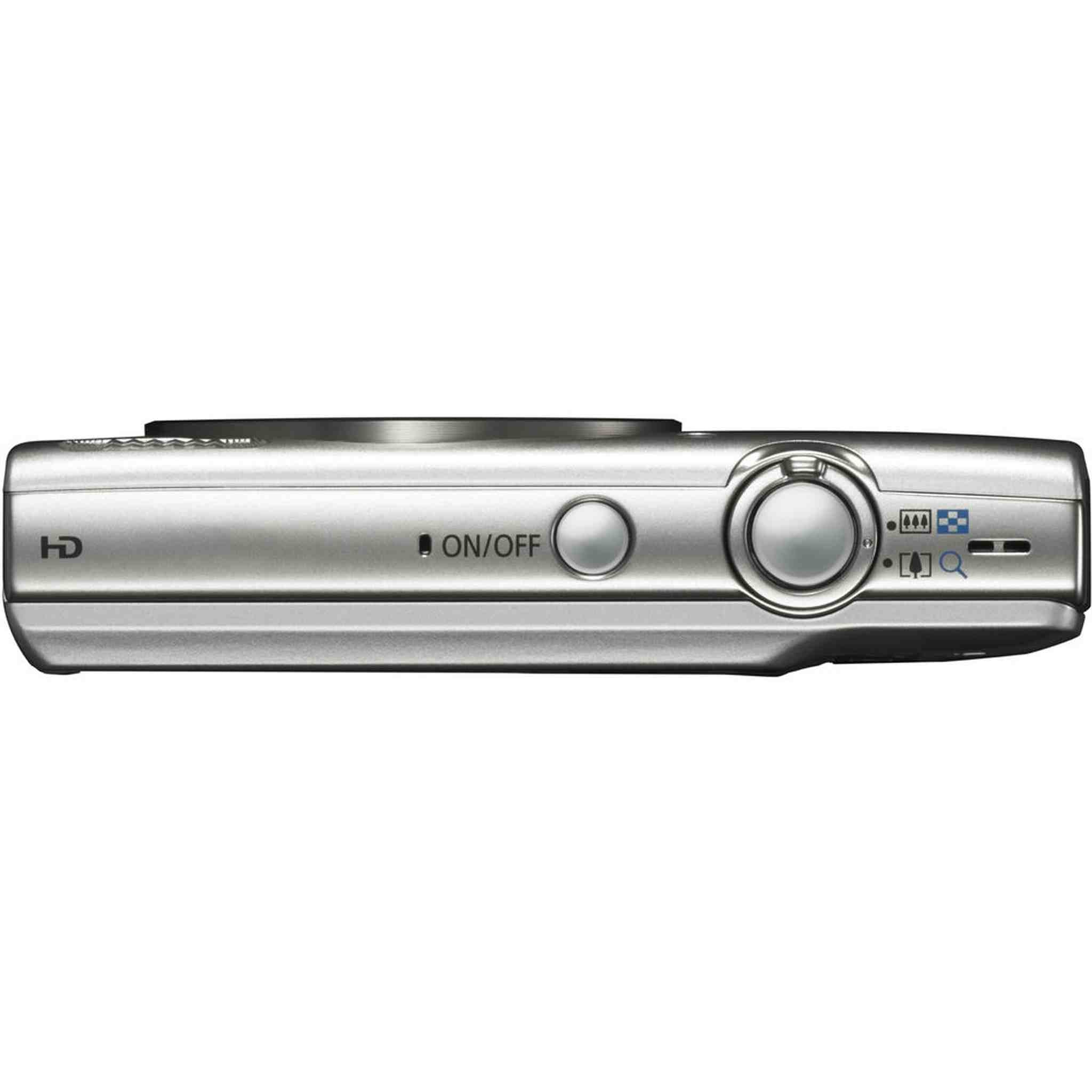 Canon PowerShot ELPH 180 Digital Camera Silver + 32GB Card + More Bundle