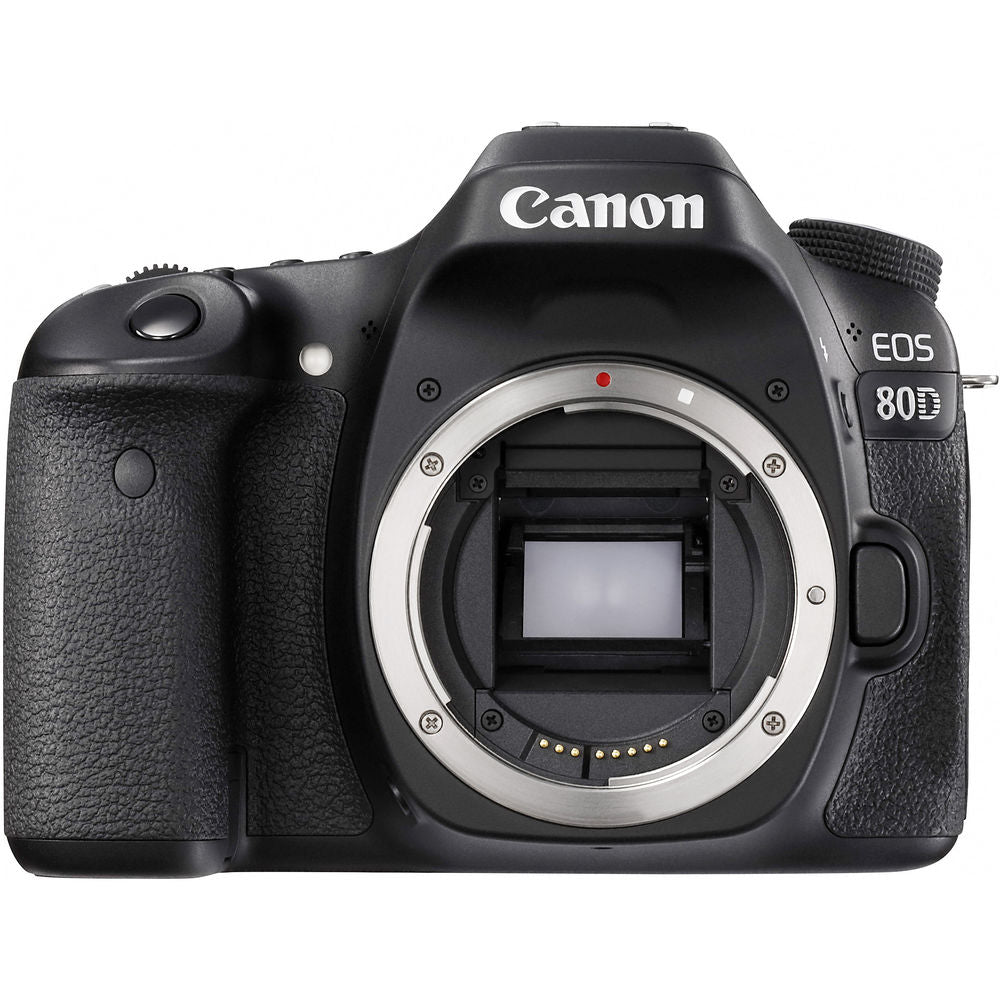 Canon EOS 80D DSLR Camera Body Only 1263C004  - Basic Bundle