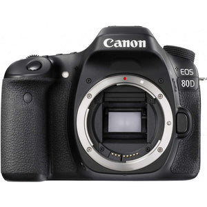 Canon EOS 80D DSLR Camera Body Only 1263C004 - Basic Bundle Canon