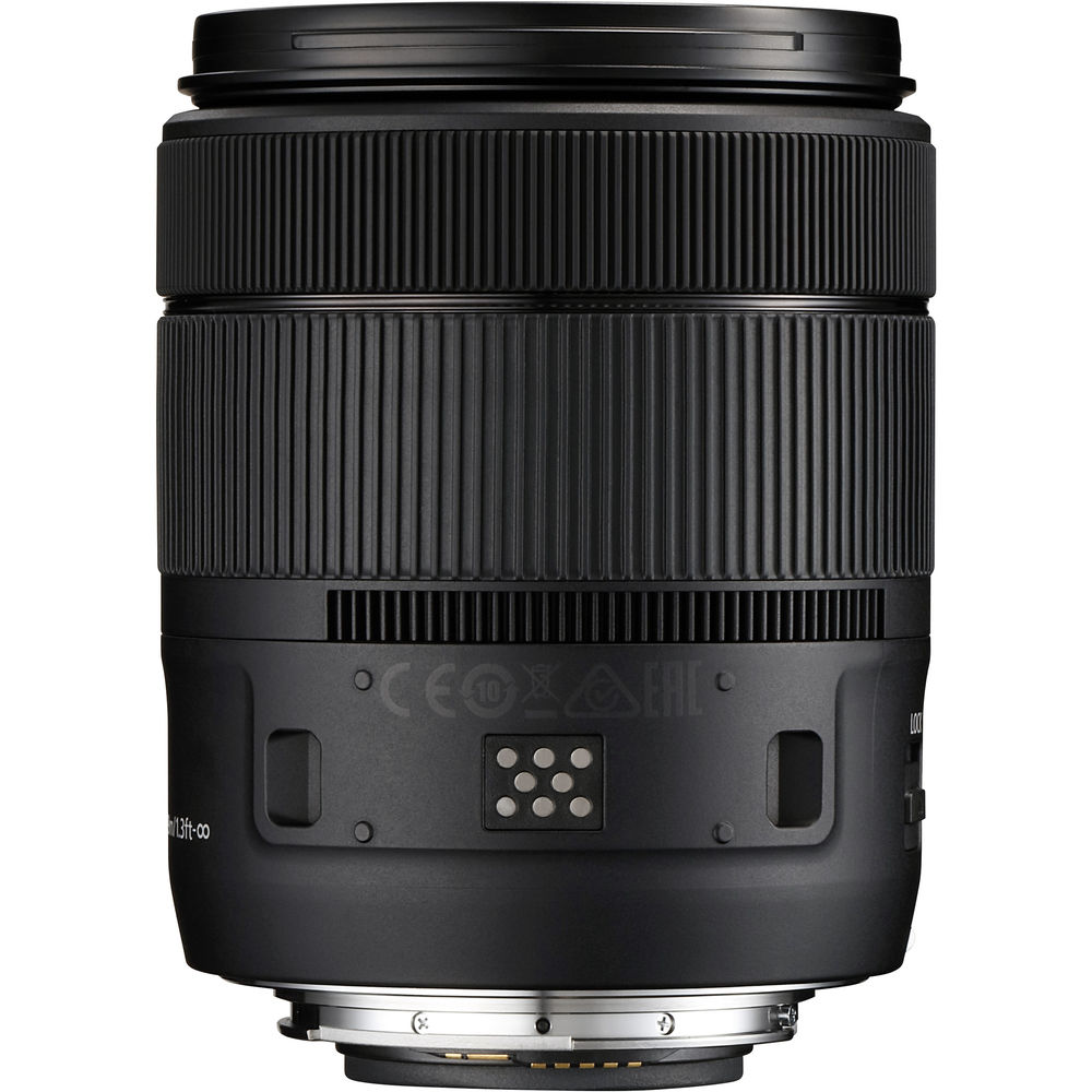 Canon EF-S 18-135mm f/3.5-5.6 IS USM Lens (1276C002) + Filter Kit Base Bundle