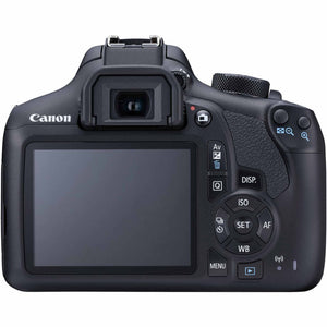Canon EOS Rebel T6 DSLR Camera W/ 18-55mm Lens + Monitor + Mic + 64GB Card + More Canon